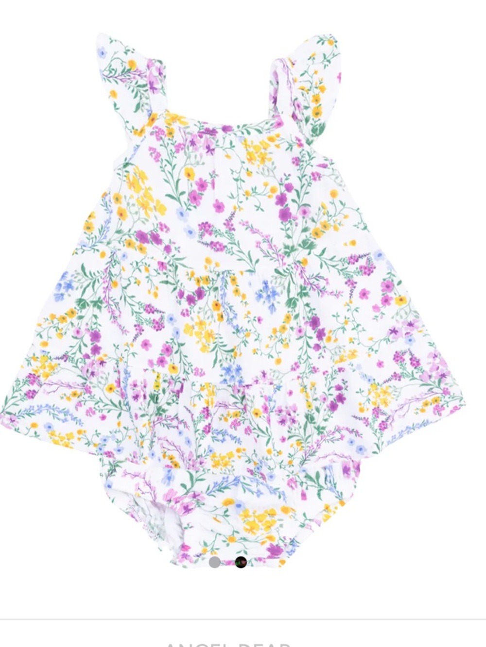 Angel Dear Sundress and Bloomer Set - Cottage Climbing Floral